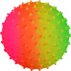Inflatable Rainbow Knobby Balls - 5'' - Wholesale Vending Products