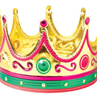12 - Adult Foil Crowns - Wholesale Vending Products