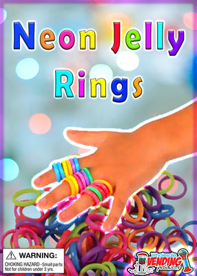 250 - Neon Jelly Rings 1