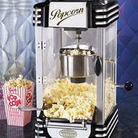 Retro Series Black Kettle Popcorn Maker - Wholesale Vending Products