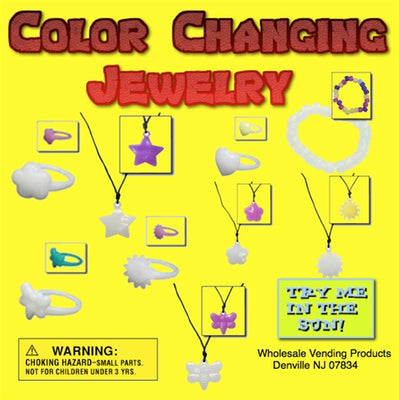 250 Sunlight Changing Jewelry Mix - 2