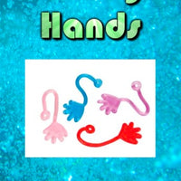250 Sticky Hands In 1" Capsules - Wholesale Vending Products