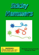 250 Sticky Hammers in 1" Capsules - Wholesale Vending Products
