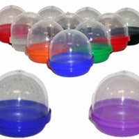 100 Empty 2" Acorn Vending Capsules Mix Or Solid Color - Wholesale Vending Products