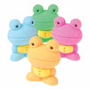 6 Japanese Style Frog Erasers - Wholesale Vending Products