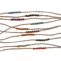 100 Braided Jute/Hemp Bracelets - Wholesale Vending Products