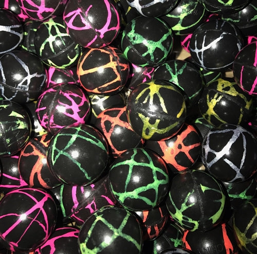 250 Neon Internet Bouncy Balls 1" - Wholesale Vending Products