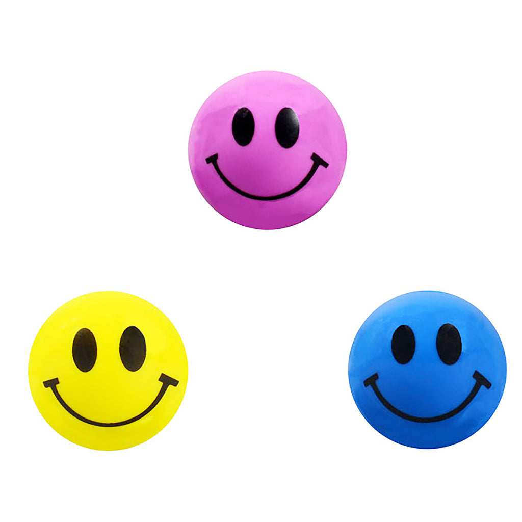 250 Smile Face 27mm Bouncy Balls (Ships Free!)