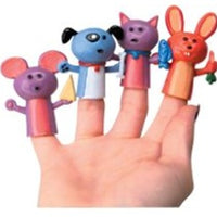 12 Animal Finger Puppets - Wholesale Vending Products