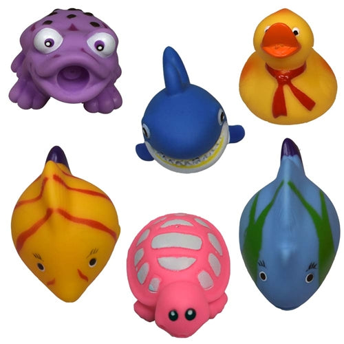 12 Assorted Animal Squirt Toys - Wholesale Vending Products