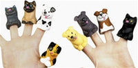 24 Cat & Dog Finger Puppets - Wholesale Vending Products