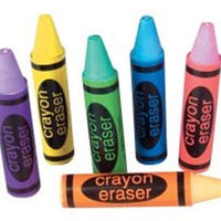 12 Crayon Erasers - Wholesale Vending Products