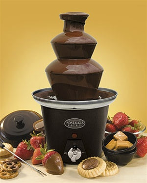 Mini Black Chocolate Fondue Fountain - Wholesale Vending Products