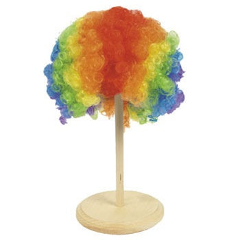 Rainbow Clown Wig - Wholesale Vending Products