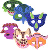 12 - Foam Dinosaur Masks - Wholesale Vending Products