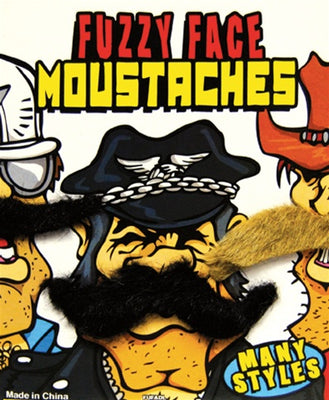 250 Fuzzy Face Mustaches In 1