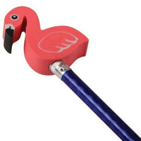 12 Flamingo Pencil Top Erasers - Wholesale Vending Products
