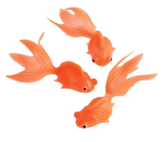 12 - Soft Floating Goldfish - Wholesale Vending Products