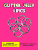 250 Glitter Jelly Rings - 1" - Wholesale Vending Products