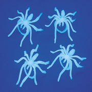 36 Glow In The Dark Plastic Spider Rings - Wholesale Vending Products