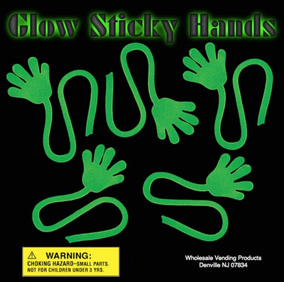 250 Glow Sticky Hands - 2