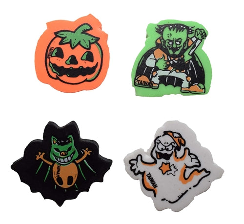 144 Halloween Erasers - Wholesale Vending Products