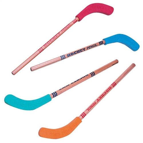 12 Hockey Stick Shaped Pencils - Wholesale Vending Products