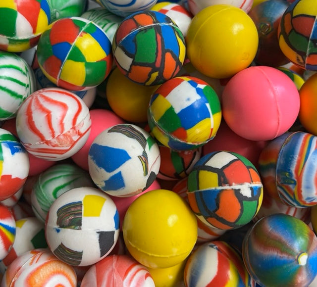 100 32mm Premium Bouncy Balls Wholesale Vending Products