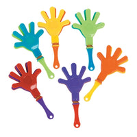 48 Plastic Mini Hand Clappers - Wholesale Vending Products
