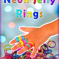 250 - Neon Jelly Rings 1"