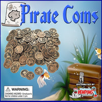 250 Pirate Coins - 2" - Wholesale Vending Products