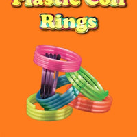 250 Plastic Coil Rings - 1" - Wholesale Vending Products