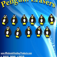 250 Penguin Erasers - 1" - Wholesale Vending Products