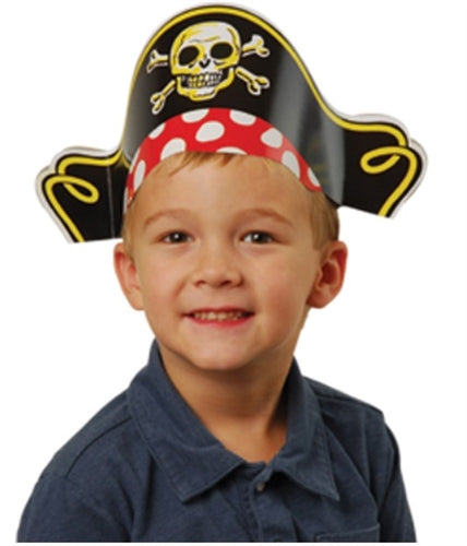 12 Paper Pirate Hats - Wholesale Vending Products
