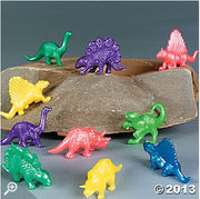 24 Pearlized Squishy Dinosaurs - Wholesale Vending Products
