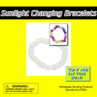 250 Sunlight Changing Bracelets In 2" Capsules - Wholesale Vending Products