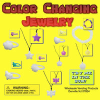 250 Sunlight Changing Jewelry Mix - 2" - Wholesale Vending Products