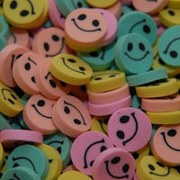 144 Bulk .75" Happy Face Erasers - Wholesale Vending Products