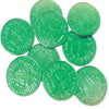 144 St. Patricks Day Green Coins - Wholesale Vending Products