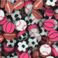 144 Bulk .75" Sports Erasers - Wholesale Vending Products