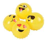 12 Emoji Knobby Balls - 5" - Wholesale Vending Products