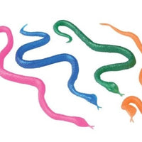 24 Stretchy Toy Snakes - Wholesale Vending Products