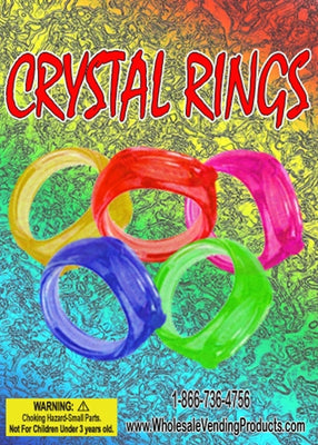 250 Crystal Rings - 1